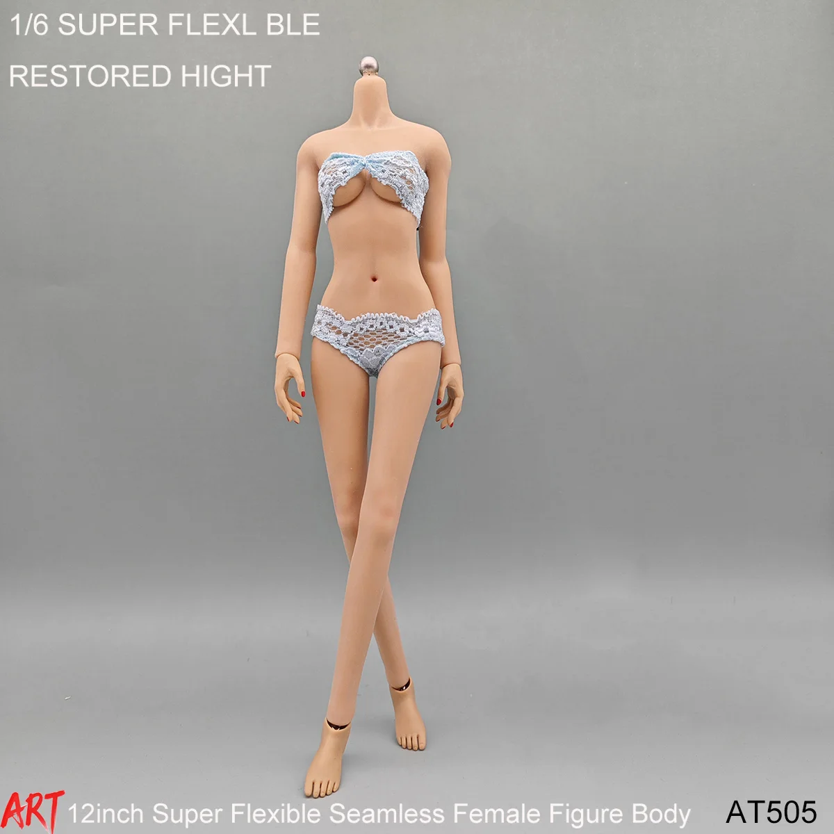 1/6 مقياس الإناث سلس الثدي الصغيرة عمل الشكل الجسم انفصال قدم دمية شاحب Suntan سوبر مرنة الجسم دمية الحلمة الغطاء