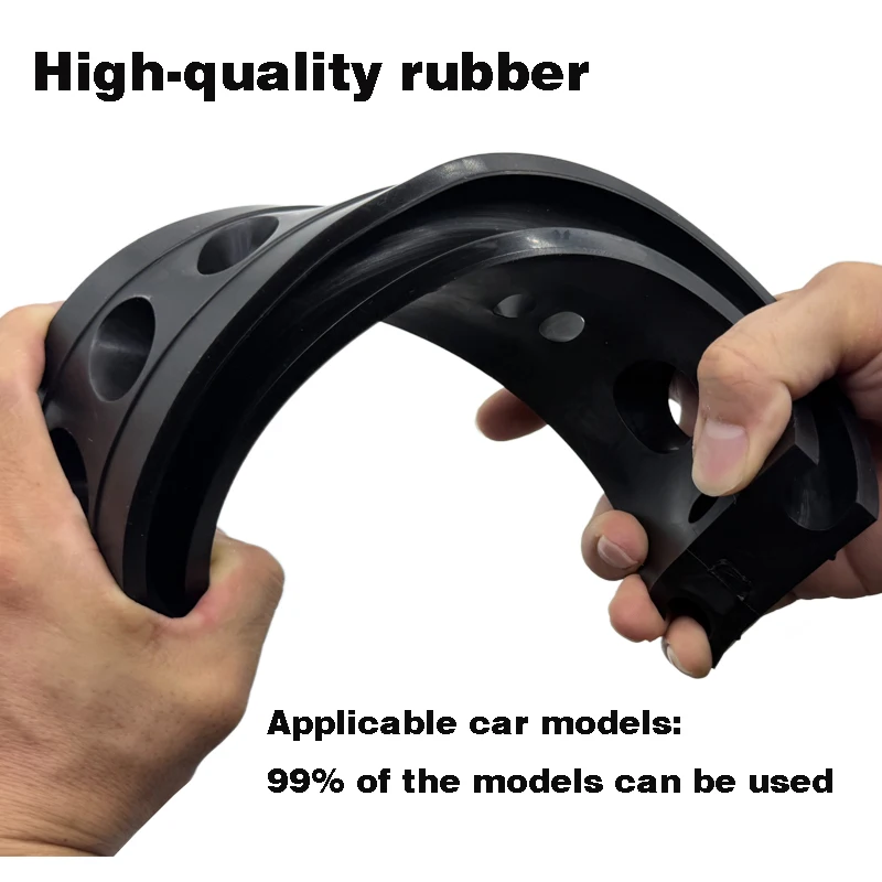 2PC Universal Car Suspension Cushion Absorber Spring High Quality Rubber Car Buffer Shock Absorber Spring Bumper Cover Protector