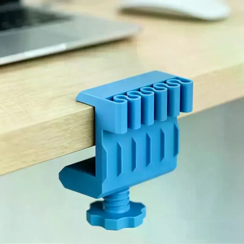 3D Printed Plastic Eco-Friendly Material Desktop Data Cable Clip, Desktop Traceless Cable Management And Organization Tool