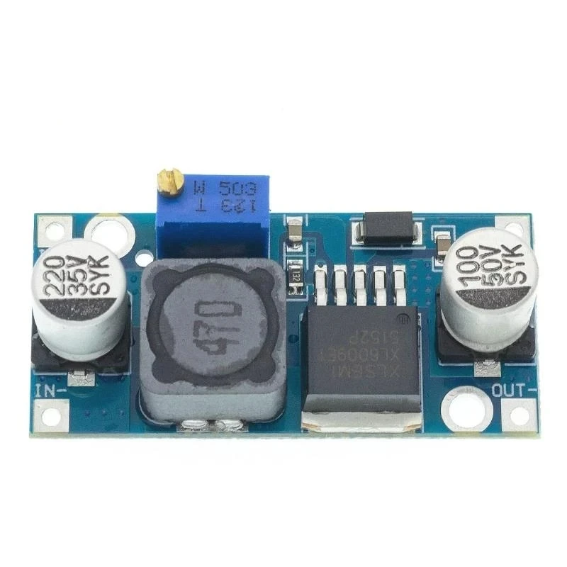 

XL6009 boost module DC-DC power module output adjustable output exceeding LM2577 4A current