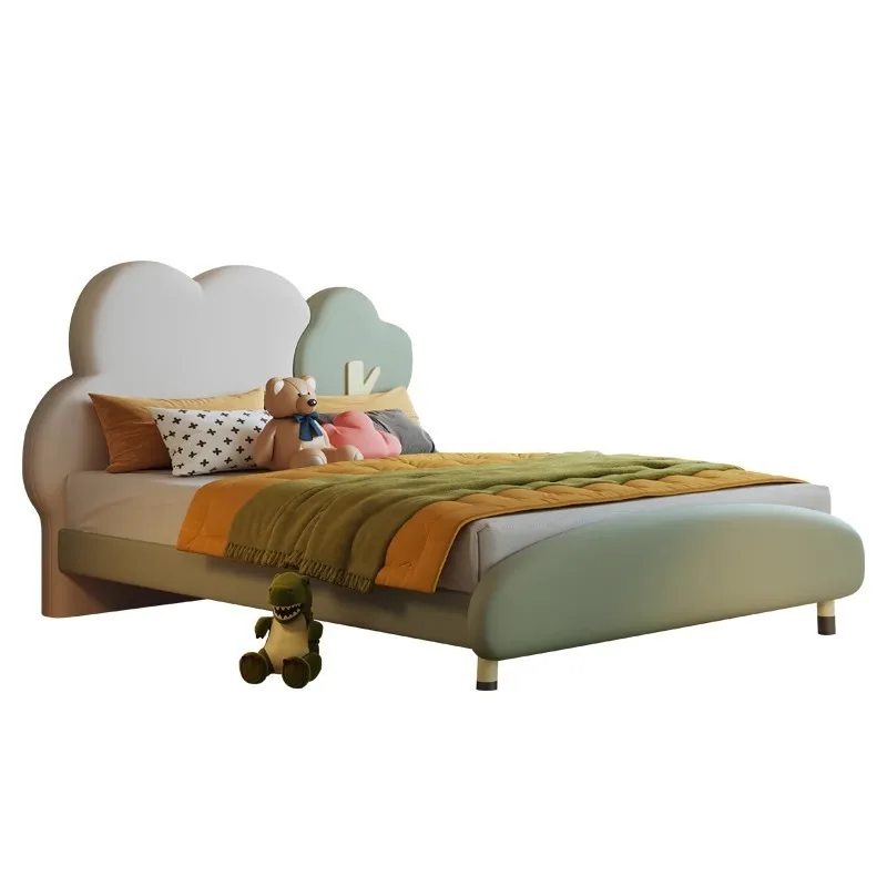 Boys single prince bed, modern girls princess teen bed
