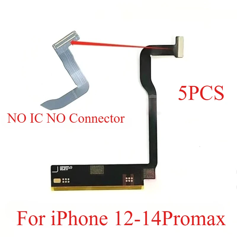 5pcs LCD Touch Screen Flex Cable No IC Without IC For iPhone 13 Mini 13 Pro Max 14 Plus 12 15 Phone Repair