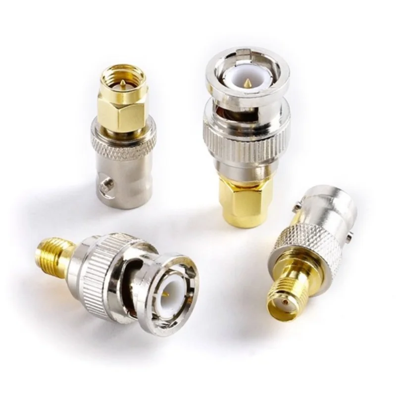 1 шт. SMA BNC-JJ/JK/KJ/KK RF адаптер преобразователь интерфейсный разъем SMA «мама/папа» на BNC «папа/гнездо»