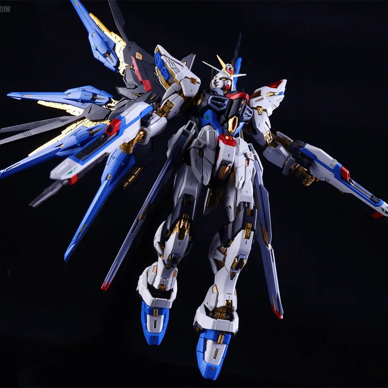 بانداي MGEX 1/100 سترايك فريدوم جاندام جناح الضوء الخيار مجموعة أطقم منمذجة تجميع لعبة شخصيات الحركة #4