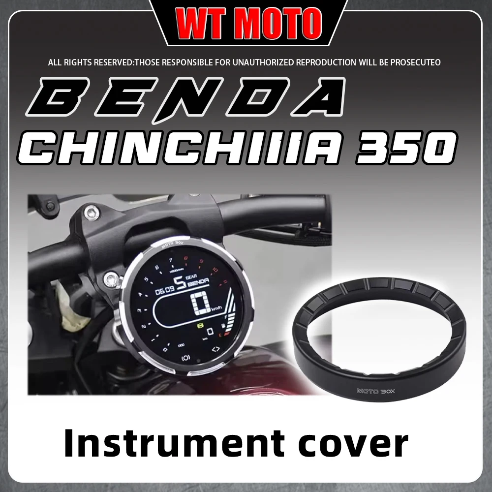 Motorcycle Dash Instrument Cover Gauge Protector For Benda Chinchilla 350