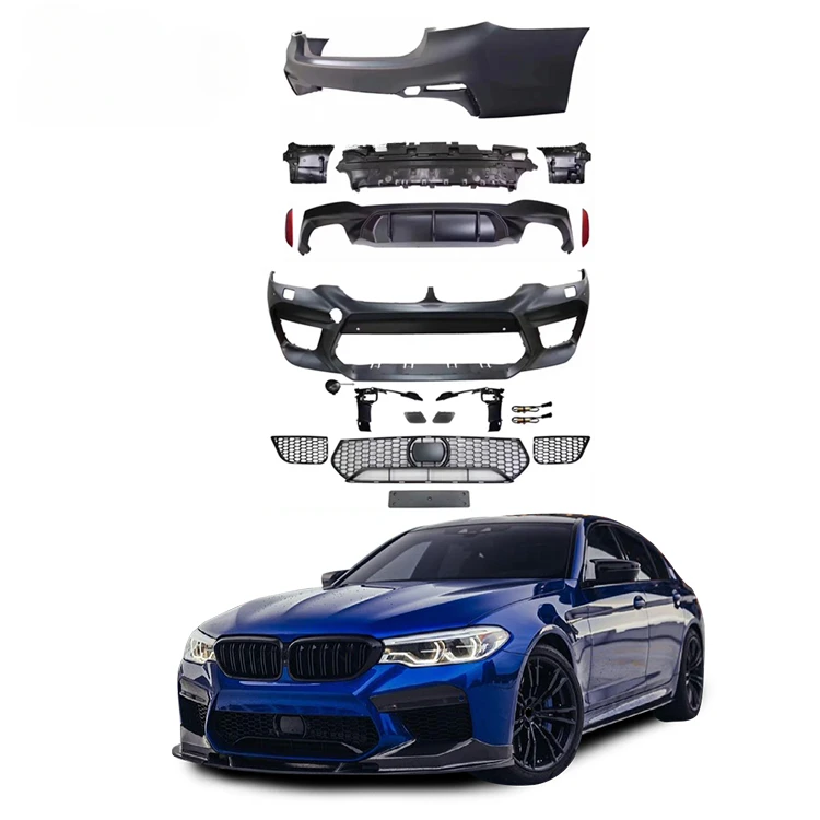 

for bmw 5 series g30 g38 upgrade m5 style body kits wholesale car bumper front bumper rear bumper rear diffuser