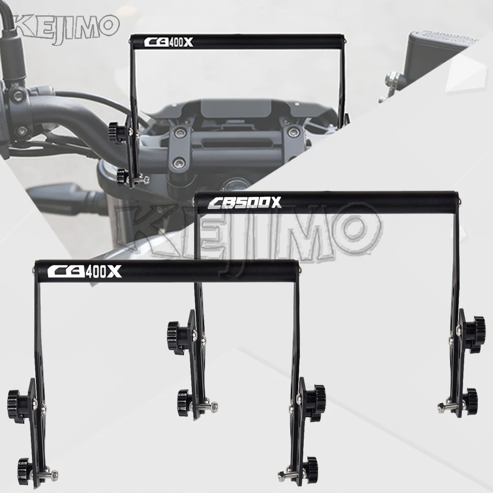 FOR HONDA CB 500X CB500X CB 500 X Motorcycle GPS Navigation Mount Bracket Tracer CB400X CB 400X 2024 2023 2022 2021-2020-2016