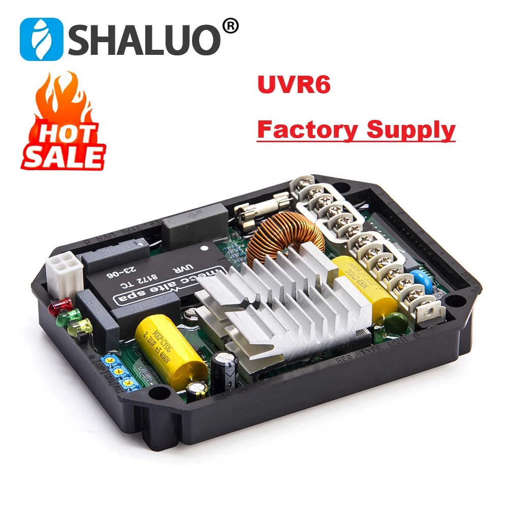 2026 Factory Supply UVR6 AVR Automatic Voltage Regulator For Mecc Alte Spa Generator Alternator Stabilizer Board