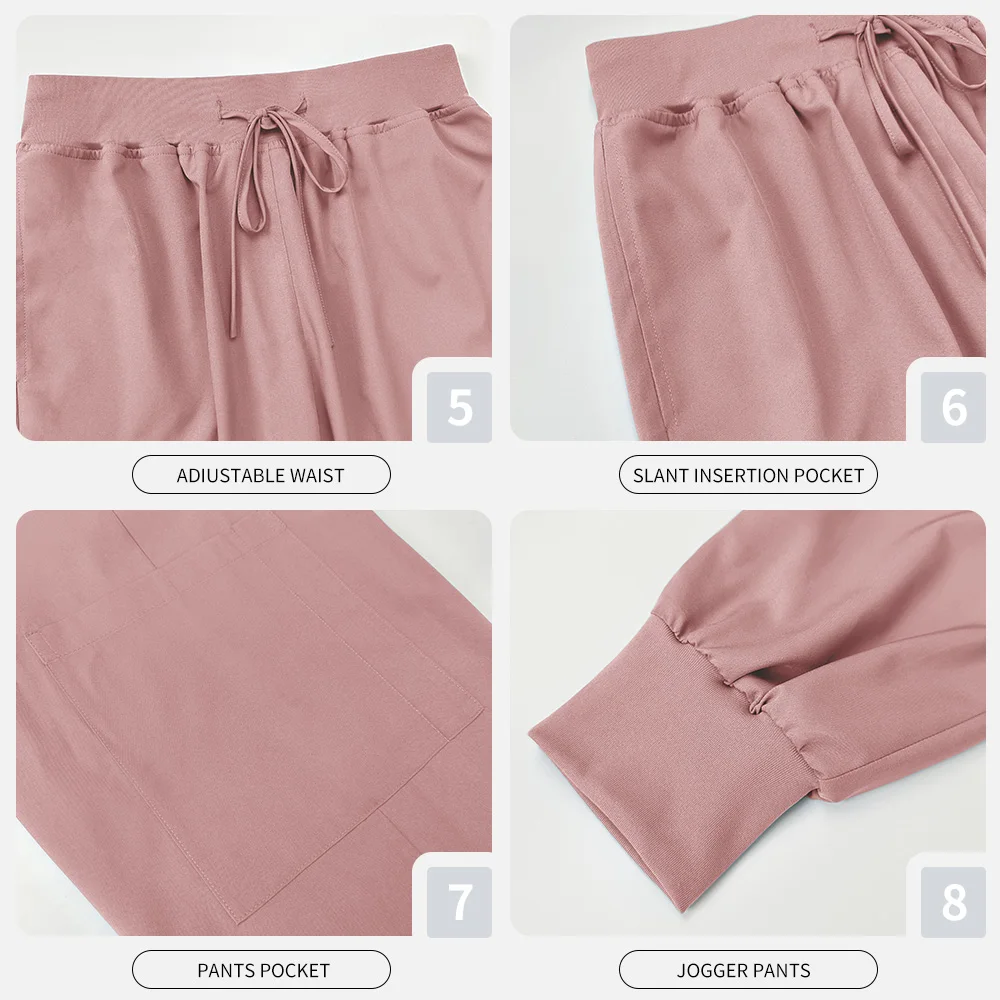 Niaahinn Zahnmedizin, Arzt, Krankenschwester, Uniformen, Krankenhaus-Pflege-Sets, schnell trocknende Peeling-Sets für Zahnkliniken mit großen Paketen für Frauen