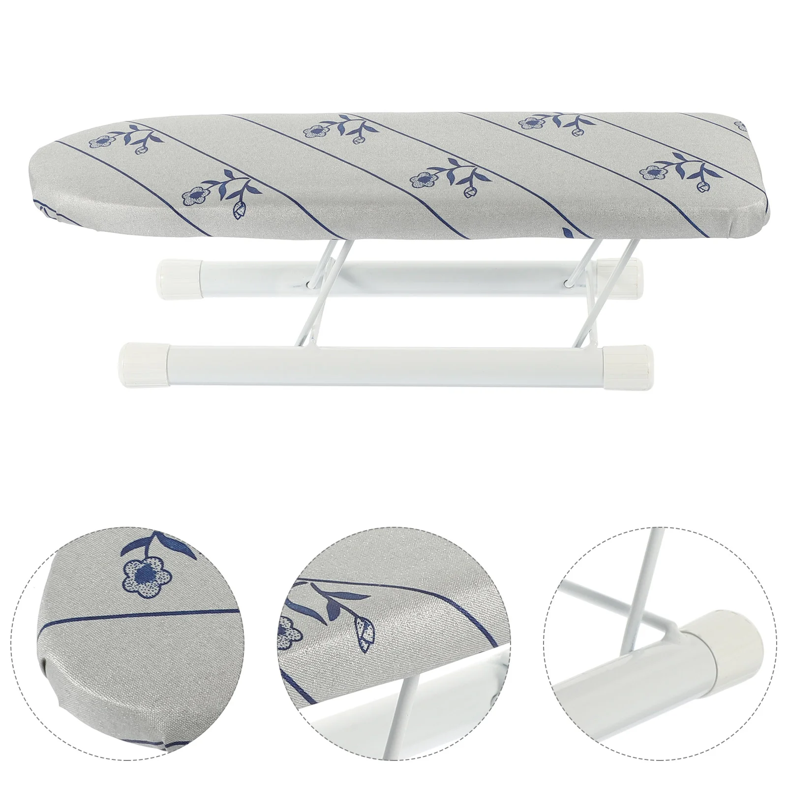 Ironing Board Travel Foldable Table Mini Rack Fabric Household Tabletop Folding Board Stand Clothing Ironing Tool for Home