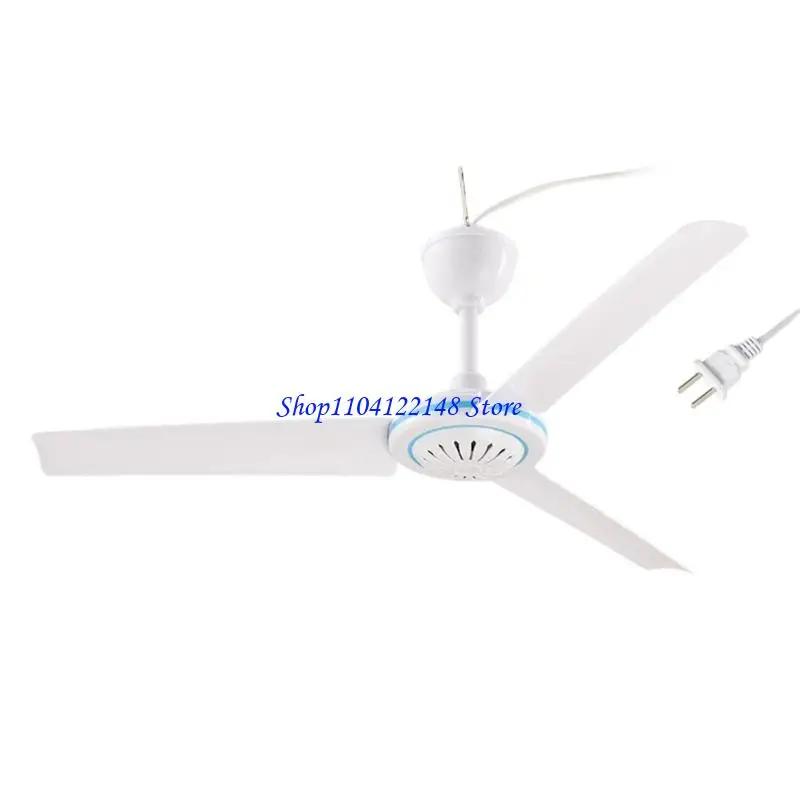 P9FA 220V 50Hz 12W Ceiling Fan Electric Hanging Fan with Power Switches for Home
