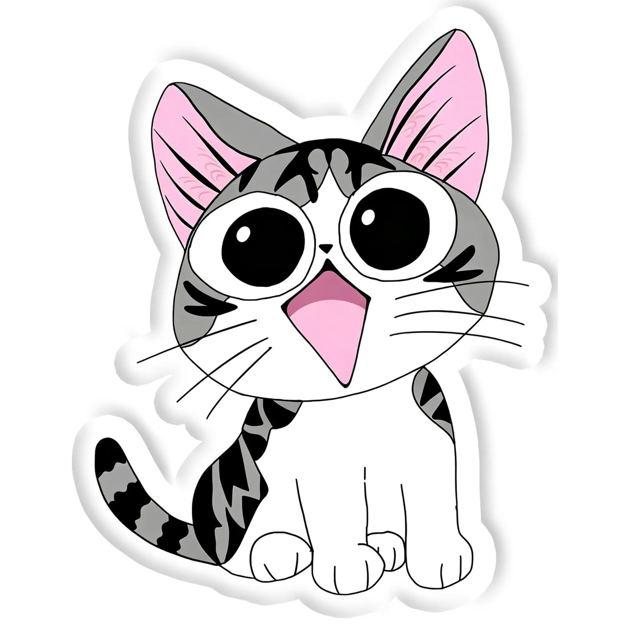 Custom C-Chi's Sweets Homes Pillow Cushion Double Sided Kawaii Cat Cartoon Home Decoration Salon Personalized Plush Pillows Sofa