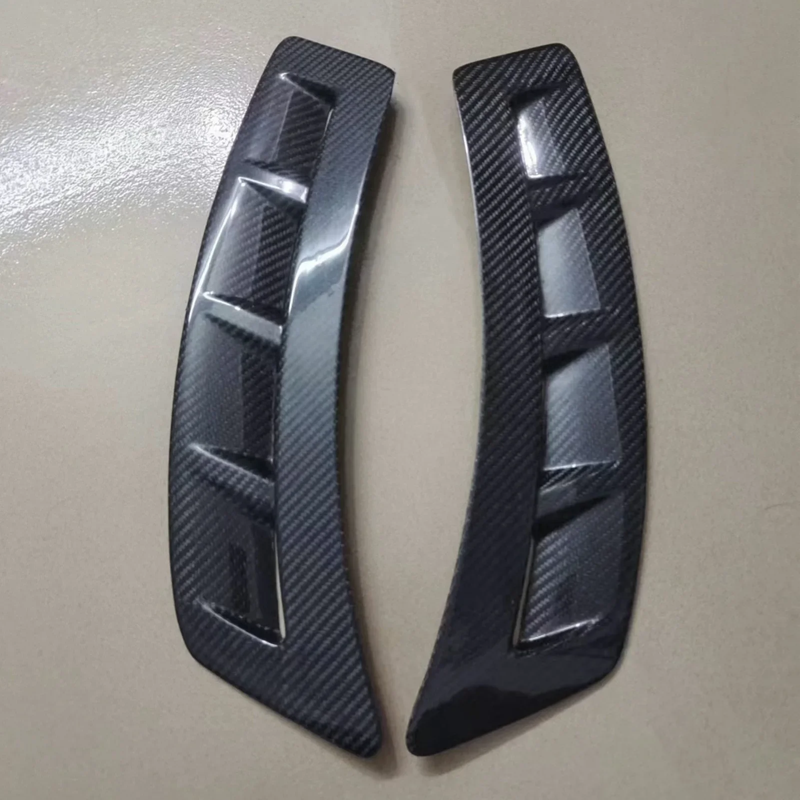 

For Infiniti FX 2009-2013 QX70 2014-2022 Real Dry Carbon Fiber Exterior Side Fender Air Intake Cover Car Retrofit Accessories