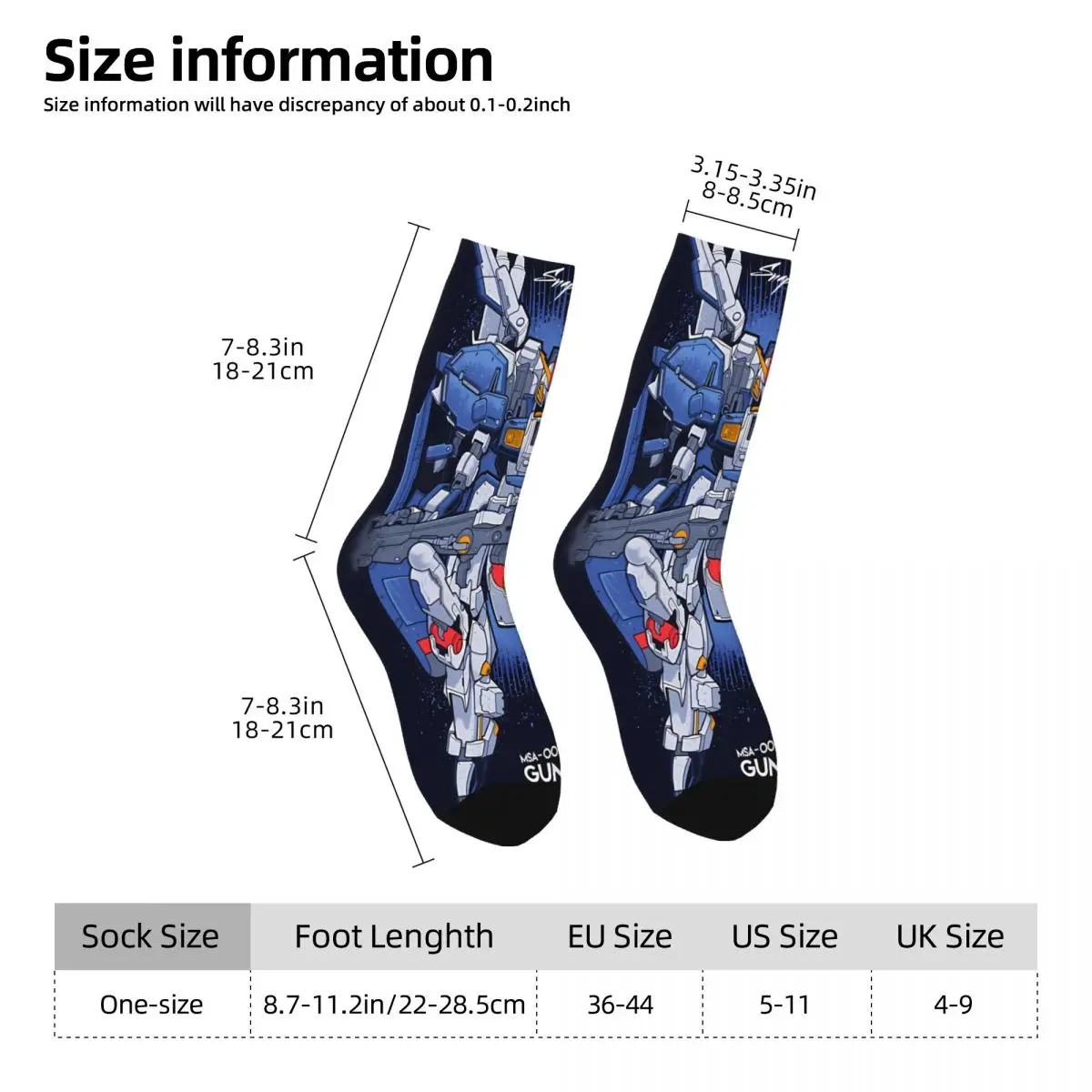 Exs Socks Printed Men's Stockings Polyester