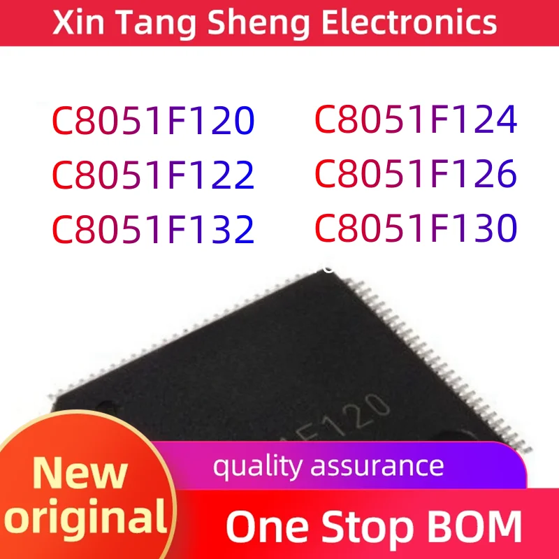 C8051F120 124 122 126 132 C8051F130-GQR Microcontroller USB interface IC chip