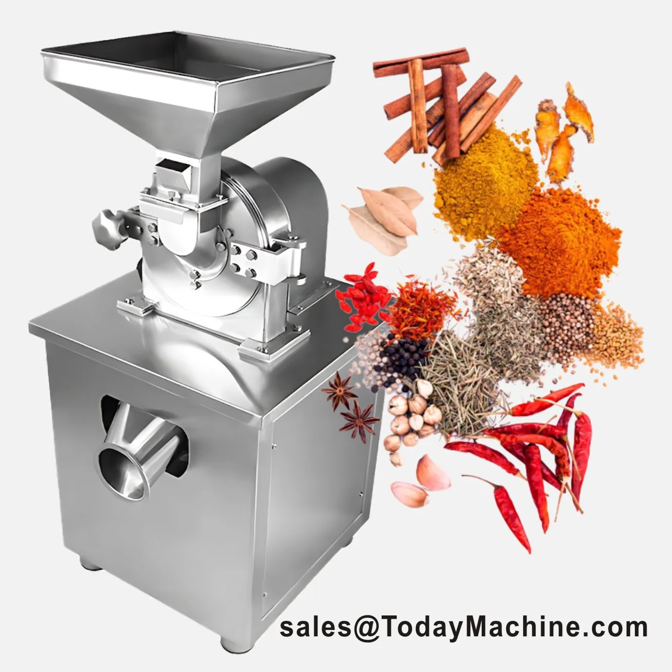 Electric Ultrafine Particle Mill Micron Powder Grain Pepper Chili Spices And Herbs Dry Food Grinder pulverizer Grinding Machine