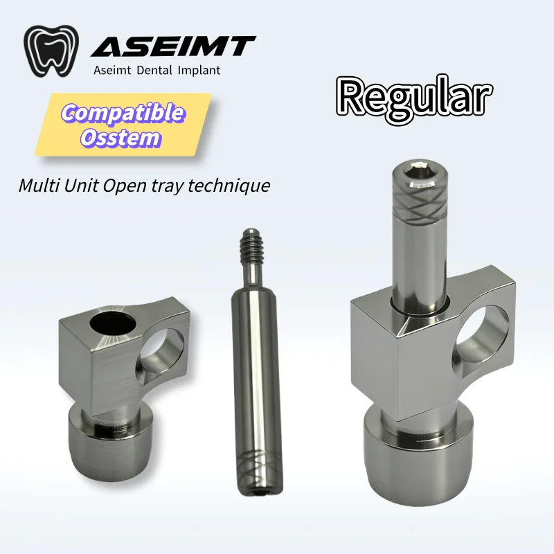 

For Osstem TS Compatible Impression Coping Pick-up Multi Unit Open Tray Technique for Internal Hex Implant Metal Metal