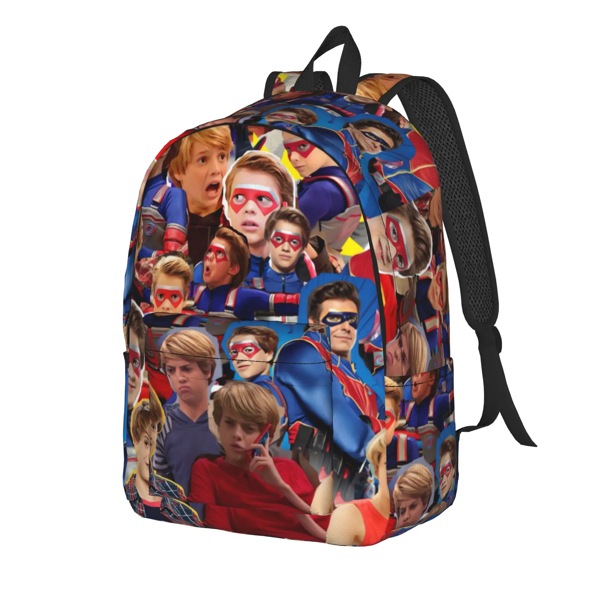 Henry Danger Secret Identities Backpack  Aesthetic Backpacks Women Men College Print School Bags Designer Rucksack