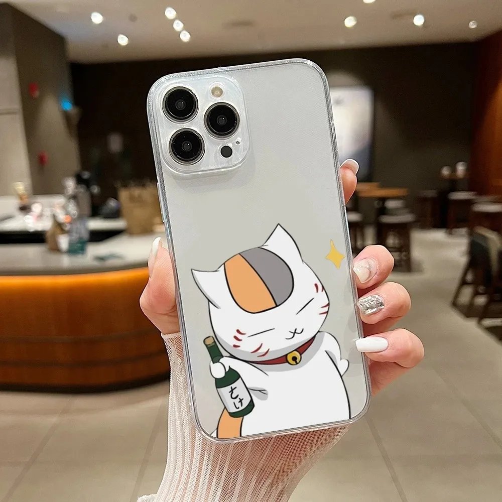 Bilibili Nyanko Sensei Phone Case For iPhone 15 14 13 11 12 Pro Max XS XR Shell