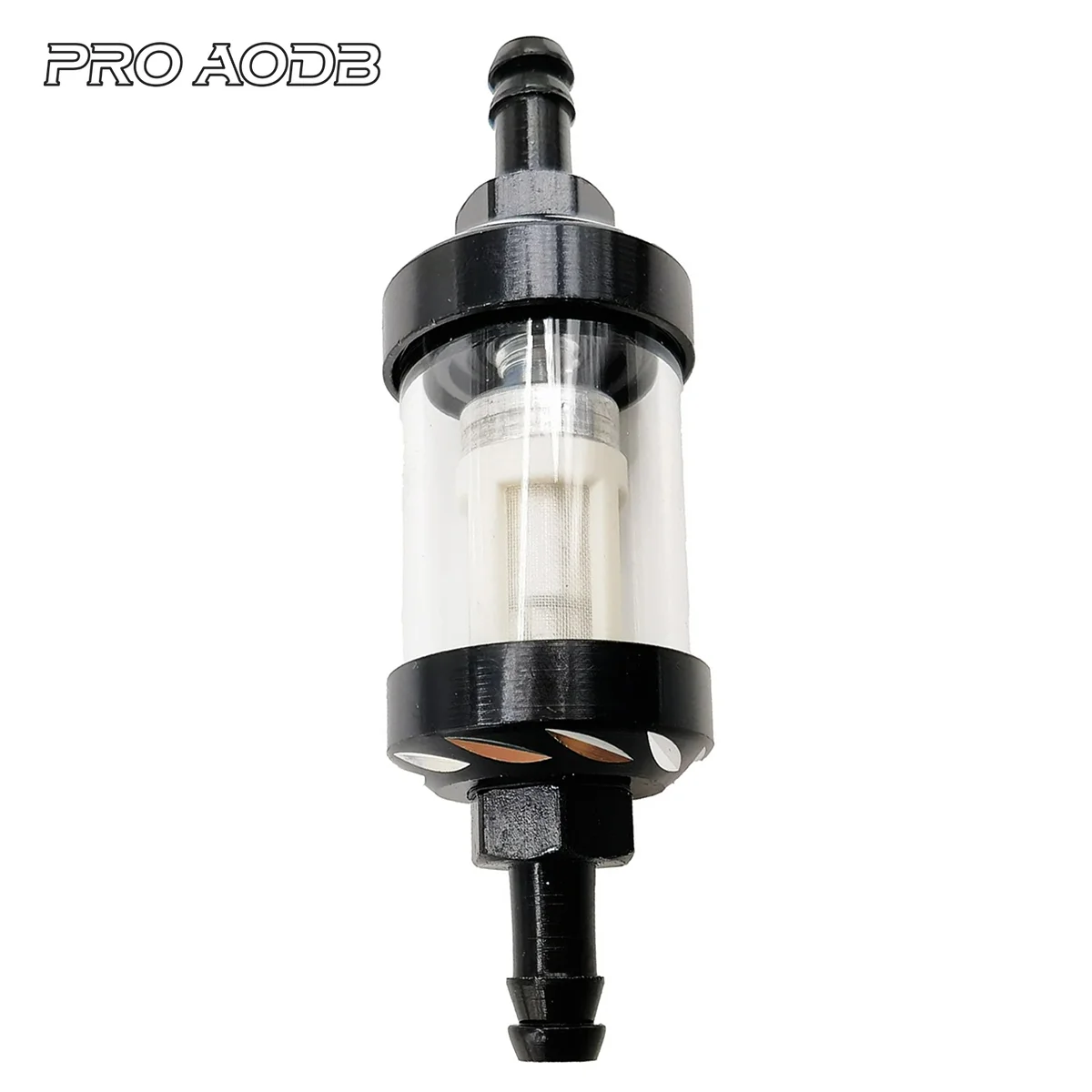 CNC 8mm Glass Gas Fuel Gasoline Oil Filter For ATV Honda Yamaha Kawasaki Suzuki KTM EXC EXCF SX SXF XC XCW XCF Universal Parts