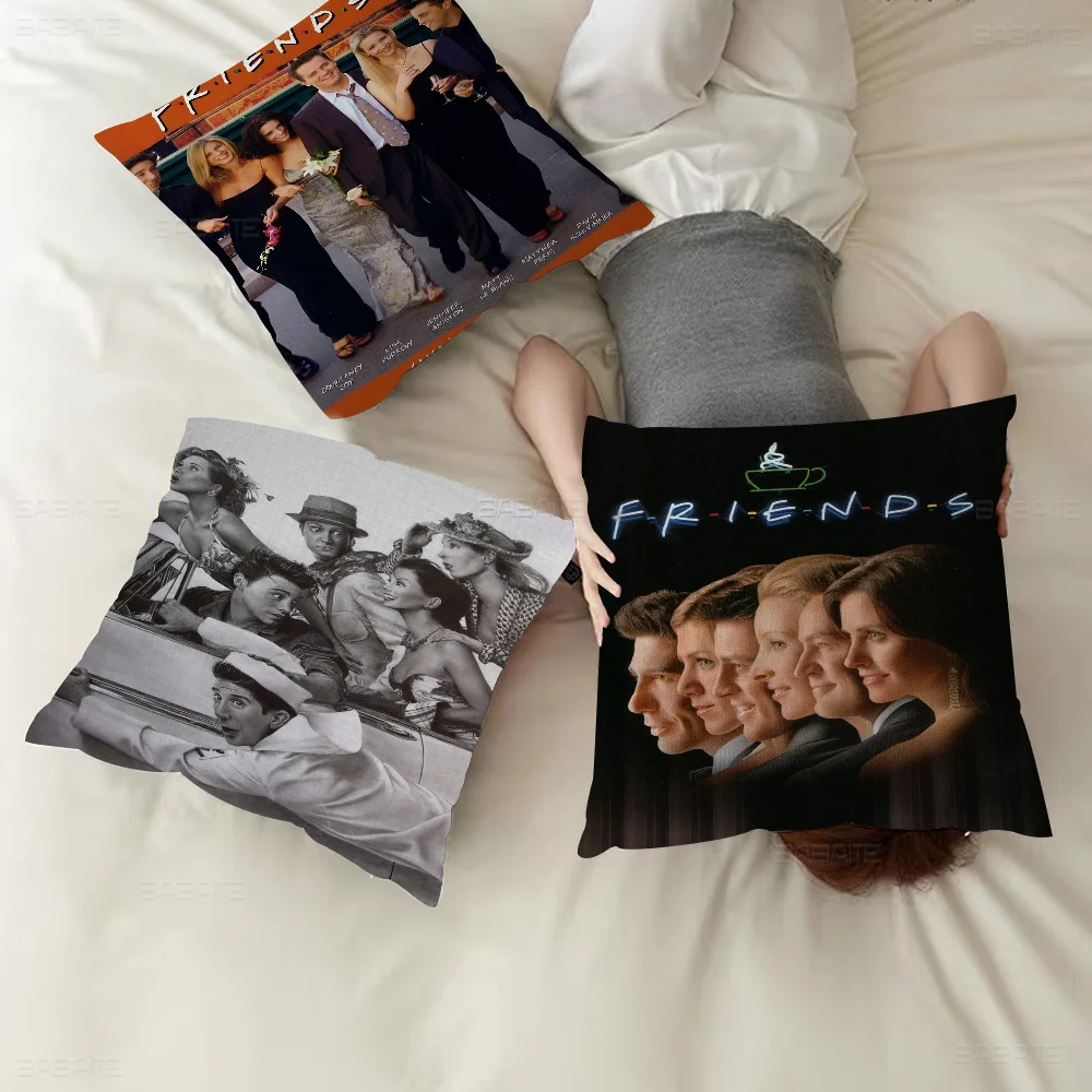 Classic TV Show Series F-Friends Personalized Pillow Dust Cover Bedroom Kids Party Decoration Pillowcase Birthday Children Gift