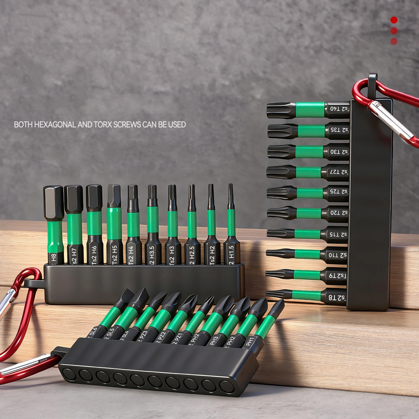 10Pcs Hex Head Wrench Drill Bit With Screwdrivers Bit Holder Set Quick Release Shank Magnetic Phillips SLOTTED Screwdriver Bit
