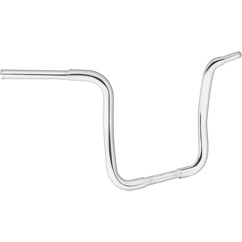 

Green-L Motorcycle Handlebars 1 1/4" Ape Hanger Fit for Sportster XL883 XL1200 Softail FLST FXST (Style A Chrome, 14" Rise)