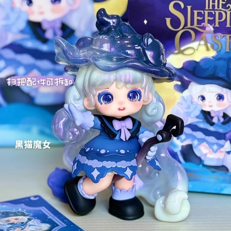 오리지널 Miana Blind Box 잠자는 성 시리즈 트렌디 애니메이션 주변기기 데스크탑 장식 장식품 모델 장난감 선물