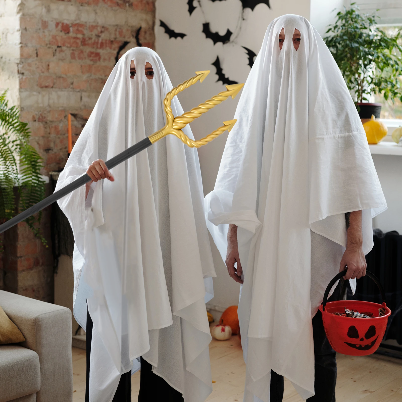 

Cosplay Three-pointed Props Child Halloween Costumes Plastic Demon Pitch Fork