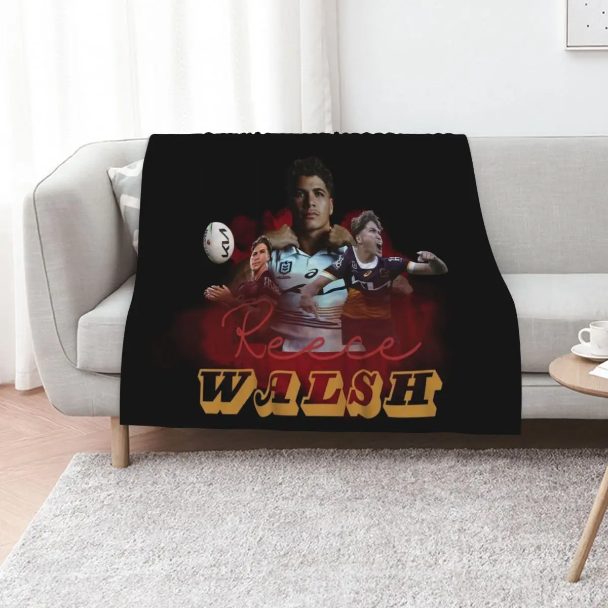 Reece Walsh Throw Blanket Fashion Sofas Soft Big Thins Softest Soft Plush Plaid Luxury Throw Blankets