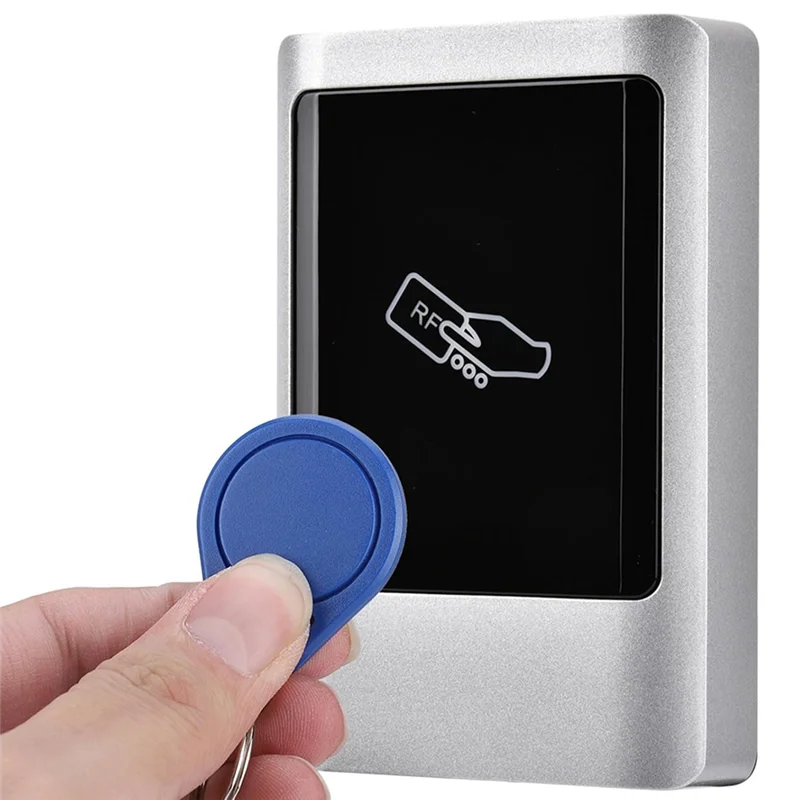 ABUO-ID Reader Waterdicht toegangscontrole-deurbeheersysteem voor buiten met 10-kaarten, handig en stabiel ontwerp