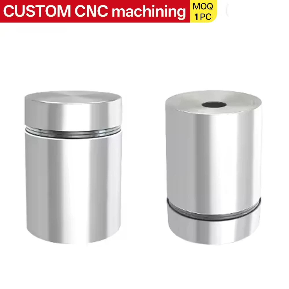 Custom Post-Mounted Glass Railing — Heavy-Duty Glass Railing Hardware & Stainless Steel Standoffs — Glass Railing Accessories