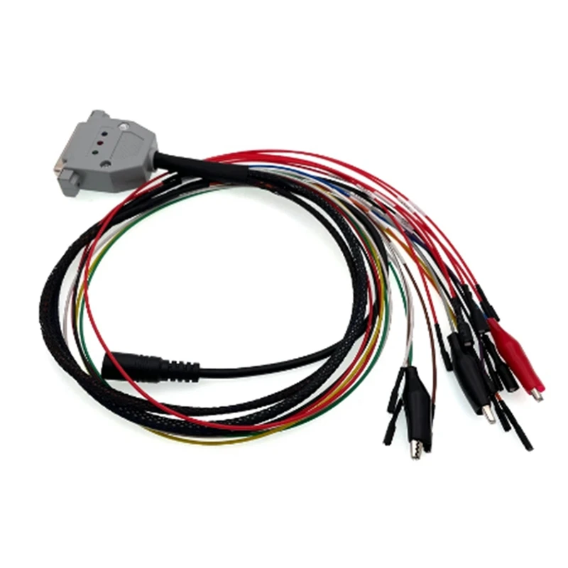 3 LED LIGHTS Boot Bench Cable DB25 ECU Bench Pinout Cable For SM2 PRO J2534 VCI Read And Write ECU BATT VCC KLINE CAN-L