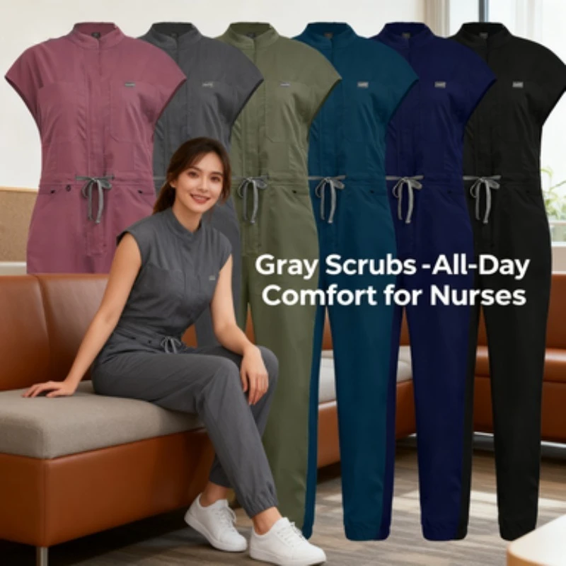 

High Quality Thin Sleeveless One Piece Hand Washing Clothes Hospital Doctor Nurse Work Clothes