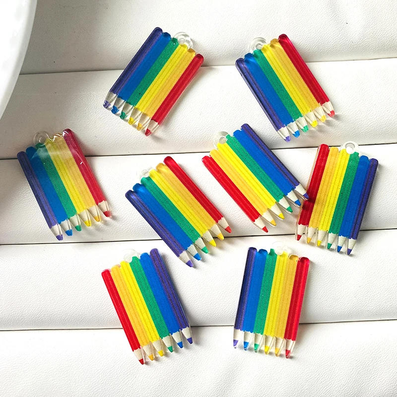 10Pcs Acrylic Carto… - image
