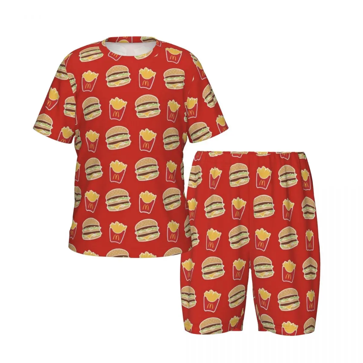 McDonald New Summer Plus Size 4XL Pajamas Set for boys girls Nightwear