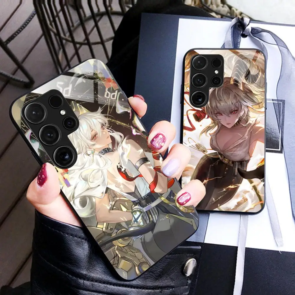 Wuthering Waves Zani Glass Mobile Phone Case for Samsung Galaxy A56 55 54 53 52 51 36 35 34 23 16 15 5G Colorful Cover