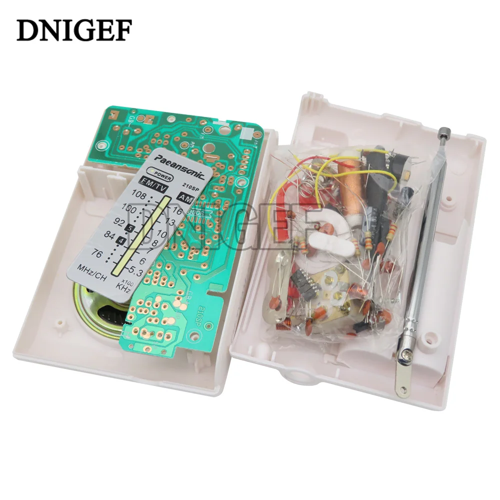 DNIGEF CF210SP AM\\FM Stereo Radio Kit DIY Electronic Assemble Set Kit For Learner DropShip DIY Laboratory