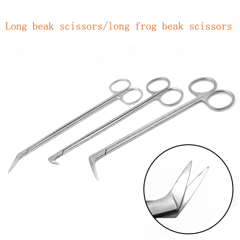 

Vascular scissors fine scissors carotid artery dissection set. Potts scissors