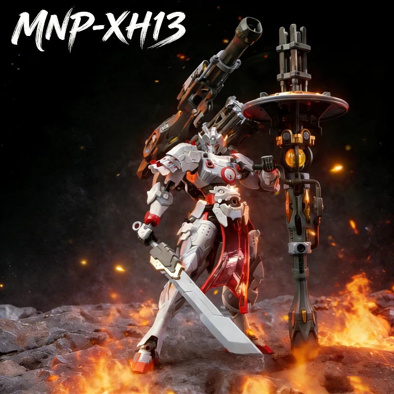 

New Motor Nuclear 1/100 WeiYuanShi Heavy Weaponry Edition Mecha Model Kit Assembly Toy Action Figure With Honeycomb Cannon Gifts