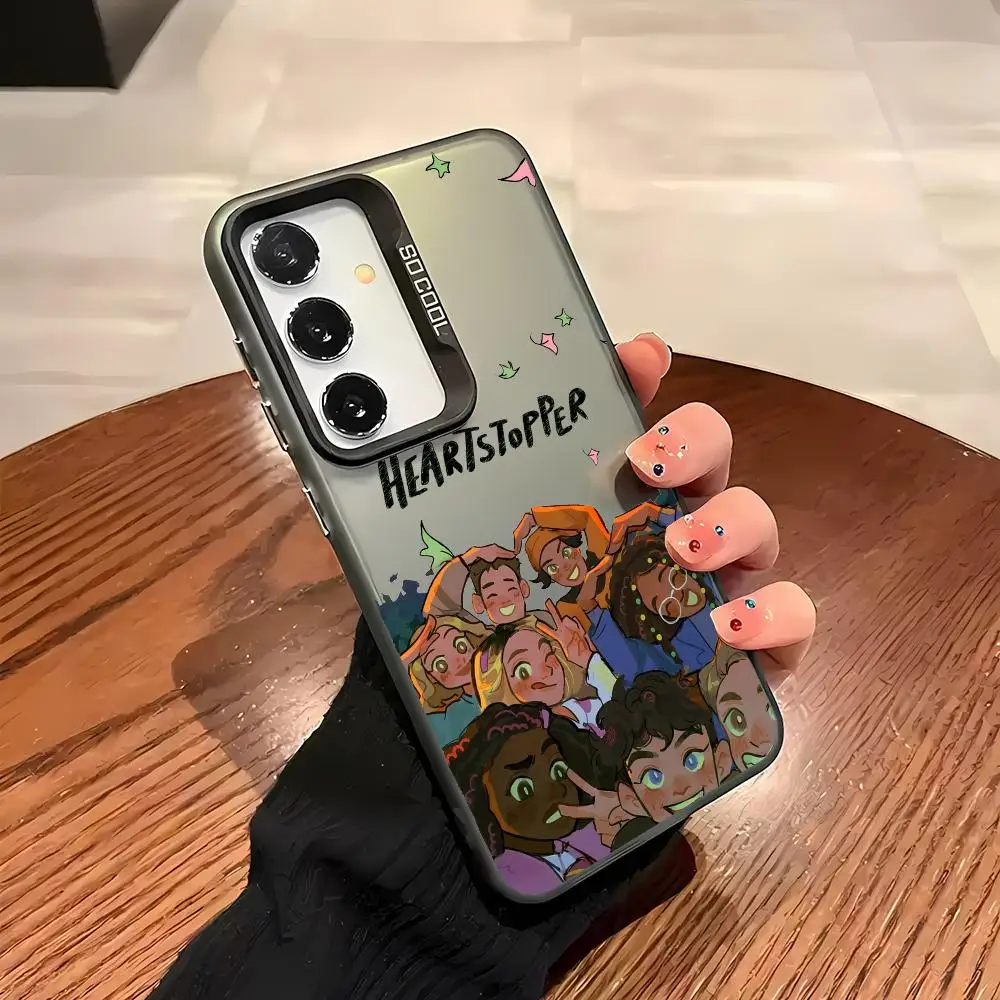 Haikyuu جراب هاتف لسامسونج غالاكسي S25 S24 S23 الترا S22 زائد S20 A55 للصدمات شل حماية الغطاء الخلفي IMD