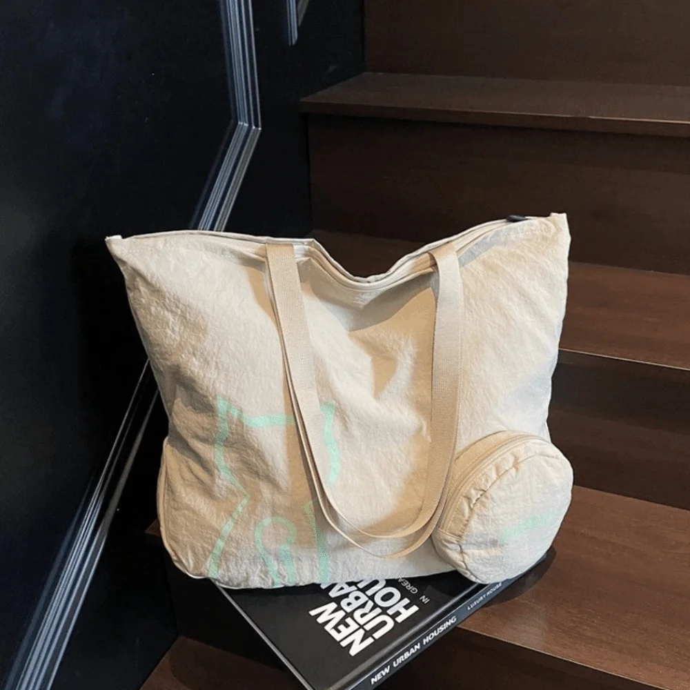 

Простая стильная женская сумка-тоут, универсальная повседневная сумка через плечо с кошачьим принтом, вместительная сумка для поездок на работу, для студентов колледжей