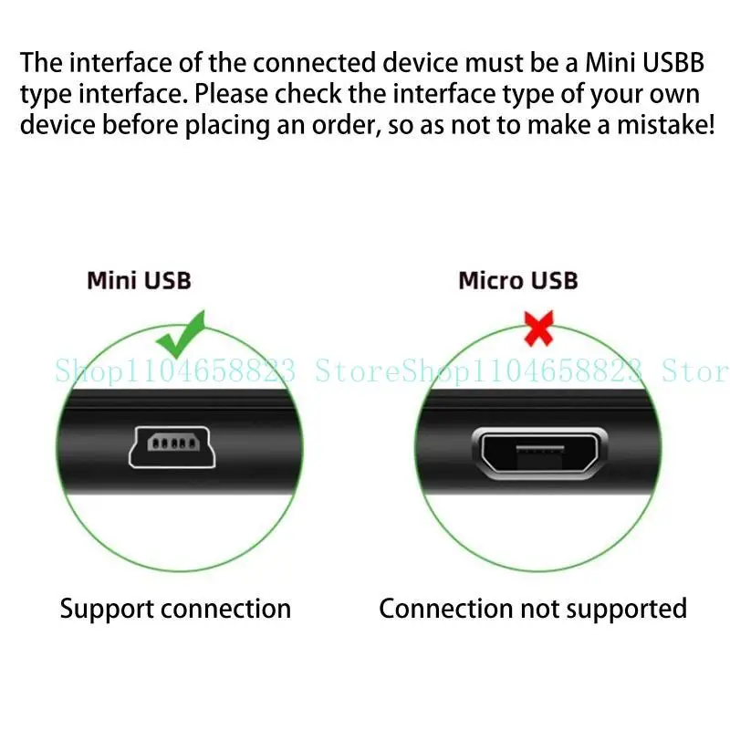 652F Premium USB 2.0 إلى Mini USB. Mini-B Cable Cable Cable for GPS MP3 MP4