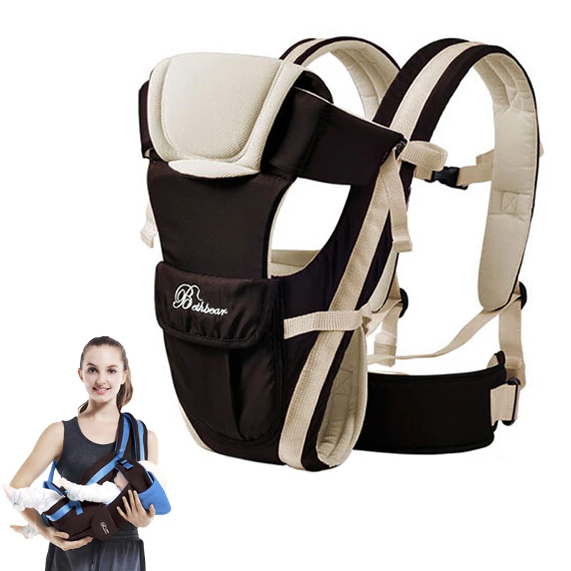 Ergonomic Baby Carrier Baby Kangaroo Child Hip Seat Tool Baby Holder Sling Wrap Backpacks Baby Travel Activity Gear baby sling