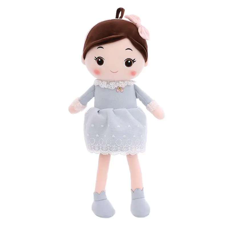 Kids Baby Girls Boys Plush Animals Cartoon Princess Doll Plush Toy Stuffed Soft Lovely Appease Toys Christmas Gift