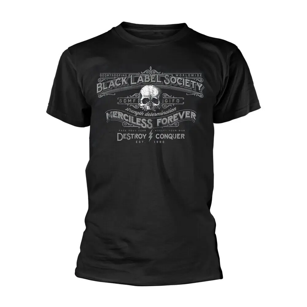 BLACK LABEL SOCIETY MERCILESS FOREVER T Shirt Front Back Print XX Lar