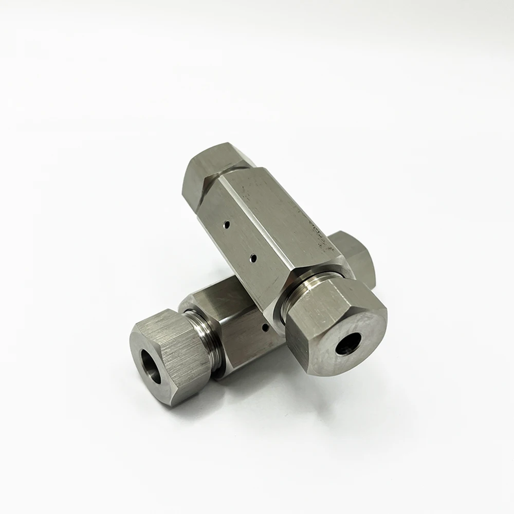 60K Waterjet Cutting Head 1/4'' HP Straight Coupling Assembly High Pressure Coupling 1/4 In 49864200 A-0784-1 FT60F4433 10014293