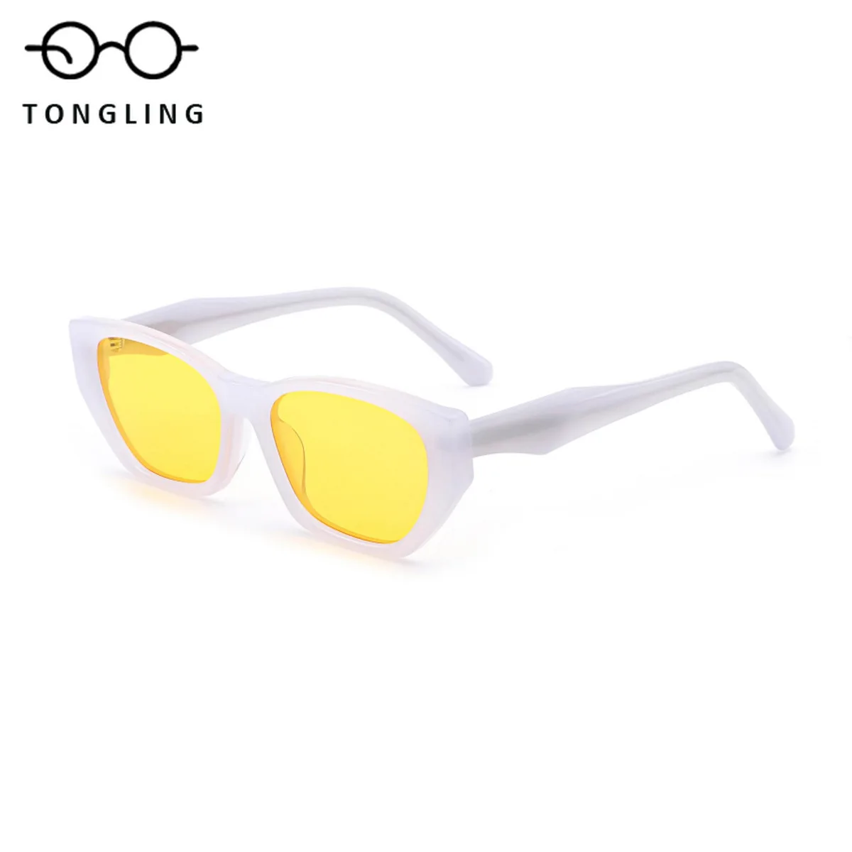 2026 High-Quality Candy-Colored Personalized Versatile Trendy Acetate Men Oval Handcrafted Women Retro Fashion Eyeglass Frame