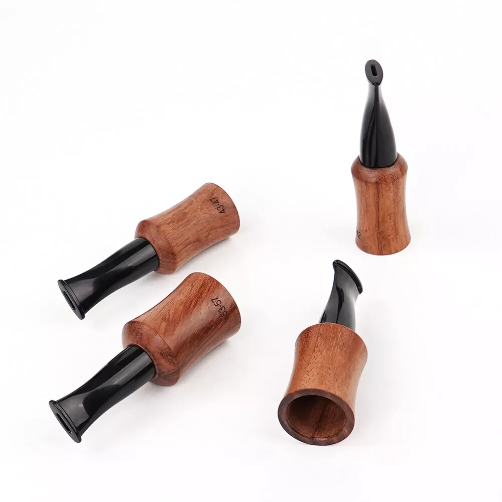 1pc wood cigar mouthpiece for ring diameter 38-42 ring 43-47 ring 48-52 ring 53-57 ring extended cigar handle 9mm filter element