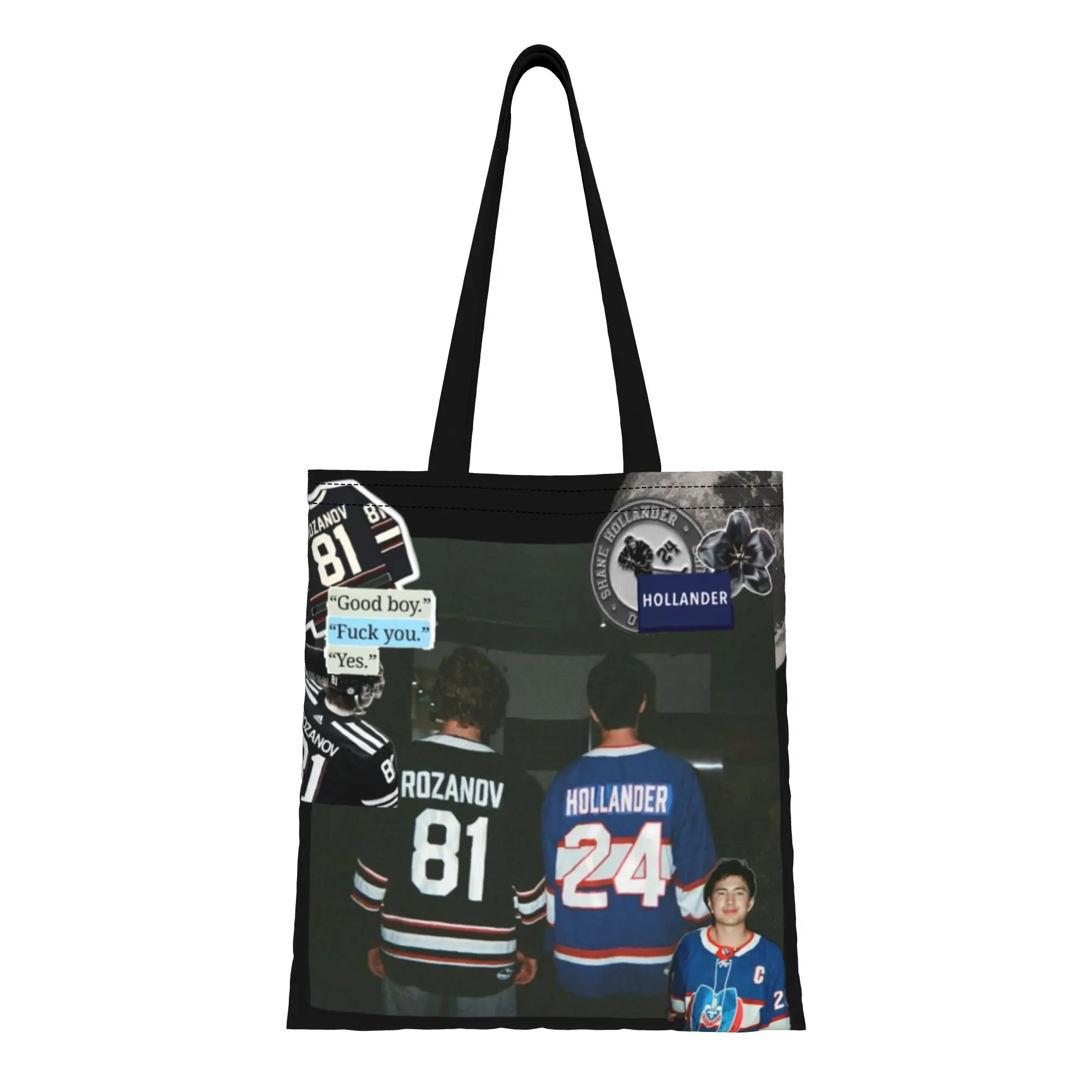 Heated Rivarly81 24 Ilya Shane29 81 24 Canvas Tote Bag Perfect for Shopping Women's Top-Handle Bags